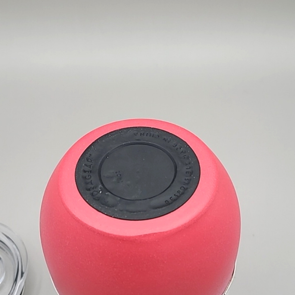 HYDRAGEAR Pink & Red Stainless Steel Wine Tumbler with Lid, NWOT - Picture 9 of 10